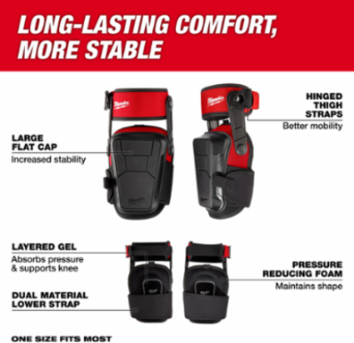 Stabilizer Knee Pad with Thigh Strap