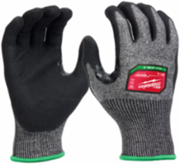Cut Level 6 High-Dexterity Nitrile Dipped Gloves XL, HPPE, Touchscreen Compatible