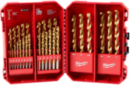 29PC THUNDERBOLT® Titanium Drill Bit Set, 135° Split Point, Jobber Length