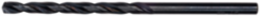 9/64 Inch THUNDERBOLT® Black Oxide Drill Bit, Jobber Length, 135° Split Point