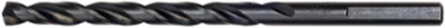3/16 Inch THUNDERBOLT® Black Oxide Jobber Drill Bit, 6 Inch Length, 135° Split Point