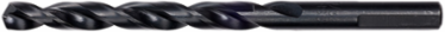 9/32 Inch THUNDERBOLT® Jobber Length Black Oxide Drill Bit, 135° Split Point