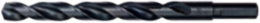 7/16 Inch Thunderbolt Black Oxide Jobber Drill Bit, 4 Inch Flute Length, 135° Split Point
