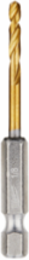 1/8 Inch SHOCKWAVE Impact Duty Titanium Drill Bit, 2.62 Inch Length