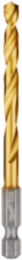 SHOCKWAVE Impact Duty 7/32 Inch Titanium Drill Bit, 4.09 Inch Length, Hex Shank