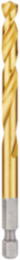 9/32 Inch SHOCKWAVE Impact Duty Titanium Drill Bit, 4.25 Inch Length, Hex Shank