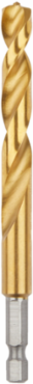 3/8 Inch SHOCKWAVE Titanium Drill Bit, 4.65 Inch Length, Hex Shank