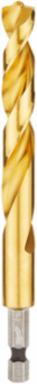 7/16 Inch SHOCKWAVE Impact Duty Titanium Drill Bit, 4.92 Inch Length, Hex Shank