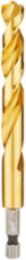 7/16 Inch SHOCKWAVE Impact Duty Titanium Drill Bit, 4.92 Inch Length, Hex Shank