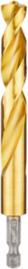 1/2 Inch SHOCKWAVE Impact Duty Titanium Drill Bit, Hex Shank, 5.12 Inch Length