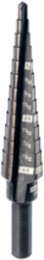 #1 Step Drill Bit 1/8 Inch - 1/2 Inch, 2.375 Inch Drilling Depth, Black Oxide