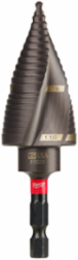 SHOCKWAVE Impact Duty Step Bit 7/8 Inch & 1-1/8 Inch, TiAIN Coating, 3.765 Inch Length