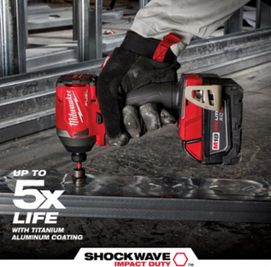 SHOCKWAVE Impact Duty Electrical Kit - #1, #4, #9 Step Bits, TiAIN Coated