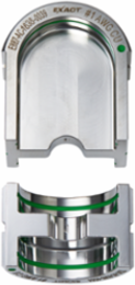 EXACT™ #1 Copper 12T U-Style Die, Stainless Steel, Compatible with M18 Crimper