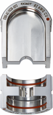 EXACT™ #2 Copper 12T Crimp Die for M18 Force Logic Crimper, Stainless Steel
