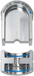 EXACT™ #6 Copper 12T U-Style Crimping Die, Stainless Steel, Compatible with M18 Crimper
