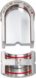 EXACT™ #8 Copper 12T U-Style Die, Stainless Steel, Color coded