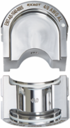 EXACT™ 4/0 Aluminum 12T Crimping Die - Stainless Steel, Compatible with M18 Crimper