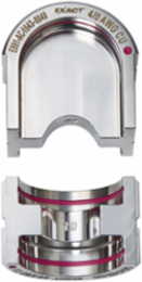 EXACT™ 4/0 Copper 12T U-Style Crimping Die, Stainless Steel