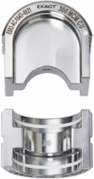 EXACT 300 MCM Copper 12T U-Style Die, Stainless Steel, Compatible with M18 Crimper