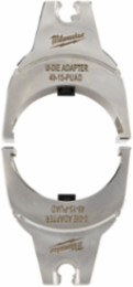 15T P to U-Die Adapter, Stainless Steel, Compatible with 12T U-Style Dies
