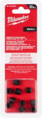 Jobsite Earbuds Foam Ear Tip Kit, Small Size, Includes 5 Pairs