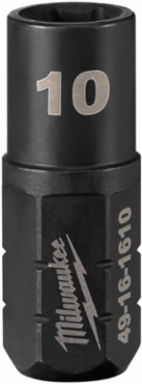 INSIDERTM 10mm Box Ratchet Socket, 6 Point, High Carbon Steel