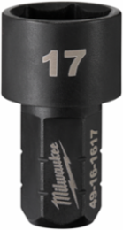 INSIDERTM Box Ratchet Socket 17mm 6 Point, High Carbon Steel