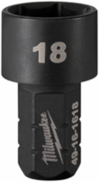 INSIDERTM Box Ratchet Socket 18mm 6 Point, High Carbon Steel, Lifetime Guarantee