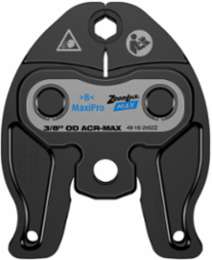 ZoomLock MAX Press Jaw for M12TM FORCE LOGICTM, 3/8 Inch Capacity, Forged Steel