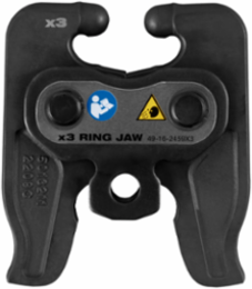 X3 Ring Jaw for M12™ FORCE LOGIC™ Press Tool, 1/2" - 1-1/4" CTS Capacity, Forged Steel