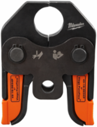 M18™ 1 Inch Viega PureFlow™ Press Jaw, Steel, 2.38 Pounds