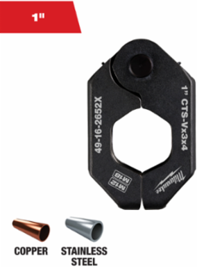 1 Inch CTS-V Pivoting Press Ring for M18TM & M12TM FORCE LOGICTM Press Tools