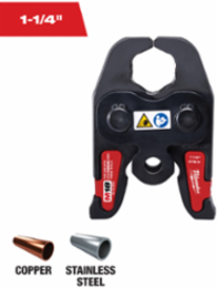 M18™ Press Jaw for 1-1/4 Inch Pipe, Steel, 7.16 Pounds