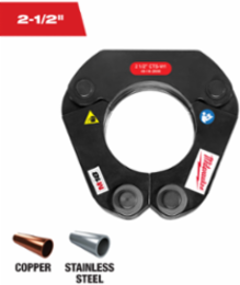 M18™ 2-1/2 Inch Press Ring, Steel, Durable 2-Hinge Design
