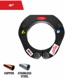 M18™ 4 Inch Press Ring, Steel, 0.5 Inch Thickness, 2.5 Inch Mouth Width