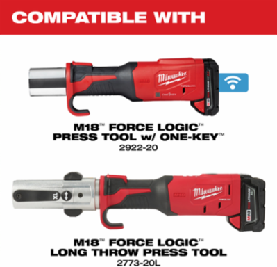 X5 Ring Jaw for M18™ FORCE LOGIC™ Press Tools, 1-1/2" - 4" CTS Capacity, 7.04 Pounds