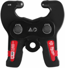 X5 Ring Jaw for M18™ FORCE LOGIC™ Press Tools, 1-1/2" - 4" CTS Capacity, 7.04 Pounds