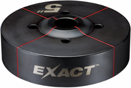 EXACT™ 5 Inch Die for Mild & Stainless Steel with Engraved Cross Hairs