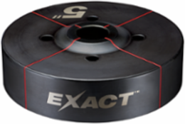 EXACT™ 5 Inch Die for Mild & Stainless Steel with Engraved Cross Hairs