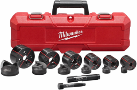 EXACT™ Hydraulic Knockout Set, 1/2 to 2 Inch, Steel with Carrying Case