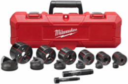 EXACT™ Hydraulic Knockout Set, 1/2 to 2 Inch, Steel with Carrying Case
