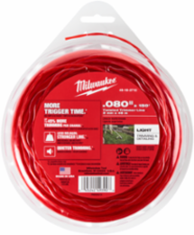.080 Inch x 150 Feet Twisted Trimmer Line, High Grade Polymers