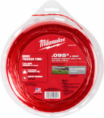 .095" x 250’ (1 lb.) Twisted Trimmer Line