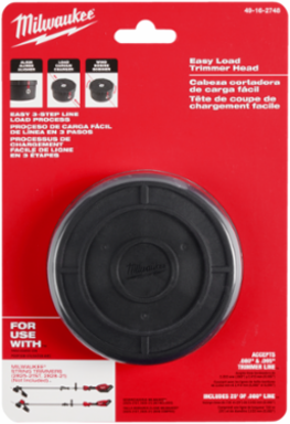 Easy Load Trimmer Head, Fits M18 String Trimmers, Loads 25' of .080 or 20' of .095 Line