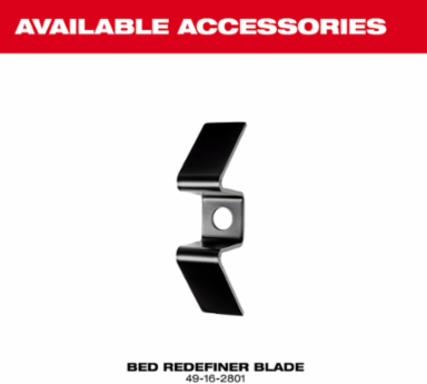 M18 FUELTM QUIK-LOKTM Bed Redefiner Attachment, 2-3/4 Inch Depth, 2000 RPM, 35 Inch Length