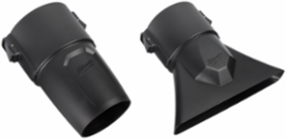 Blower Nozzle Attachment Kit, Tapered & Flat Nozzles for Heavy Debris Clearing