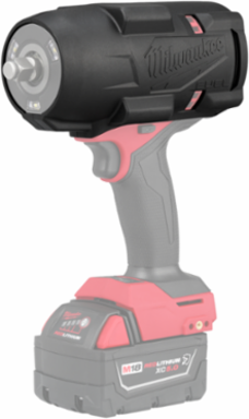 M18 FUEL 1/2 Inch High Torque Impact Wrench Protective Boot, Fitted, Rubber
