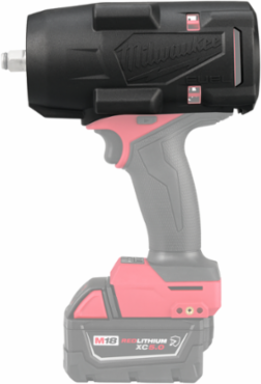 M18 FUEL 1/2 Inch High Torque Impact Wrench Protective Boot, Fitted, Rubber
