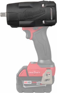 M18 FUEL Mid-Torque Impact Wrench Protective Boot, Rubber Fitted Design